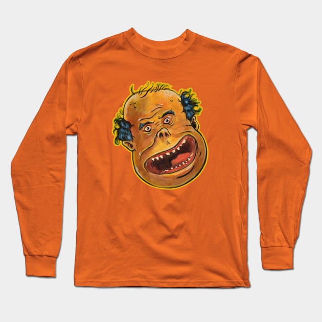 Weird-Ass Face #4 Long Sleeve T-Shirt by zerostreet